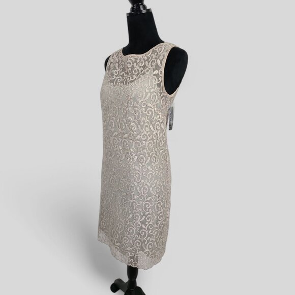 NWT Muse Boston Proper Double Layered Dress Size 6 - Picture 3 of 12